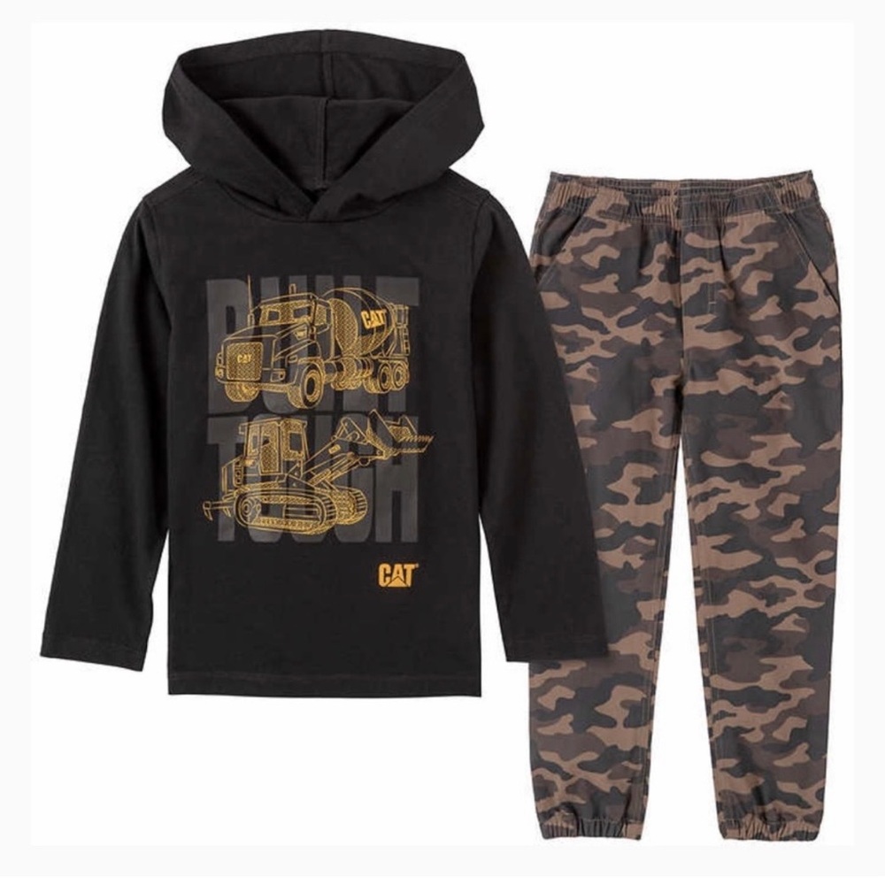 Caterpillar Boy’s 2-Piece Clothing Set